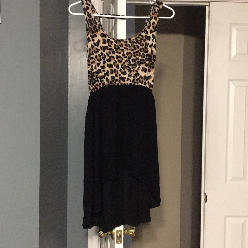 Leopard print dress